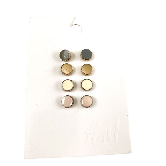 Forever 21 H&M Earring Bundle Confetti Butterfly Dangle earrings with Studs - Picture 3 of 5